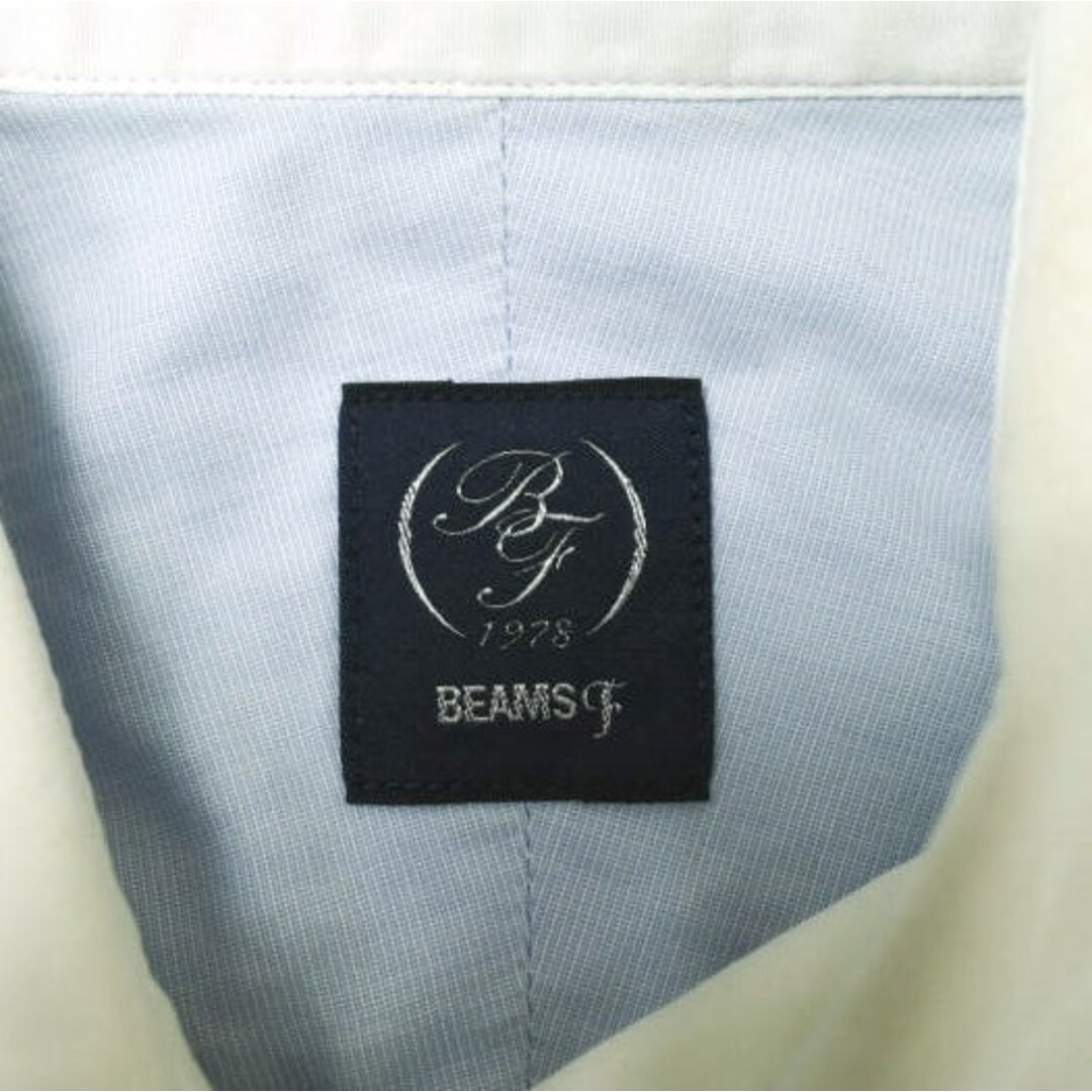 BEAMS F(ビームスエフ)のBEAMS F ビームスエフ 日本製 CLERIC WIDE COLLAR SHIRTS クレリックワイドカラーシャツ 21-11-2619-563 37(141/2) サックスブルー 長袖 トップス【中古】【BEAMS F】 メンズのトップス(シャツ)の商品写真