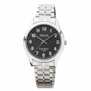 [クレファー] 腕時計 アナログ 防水 メタルバンド TE-AM148-BKS (その他)