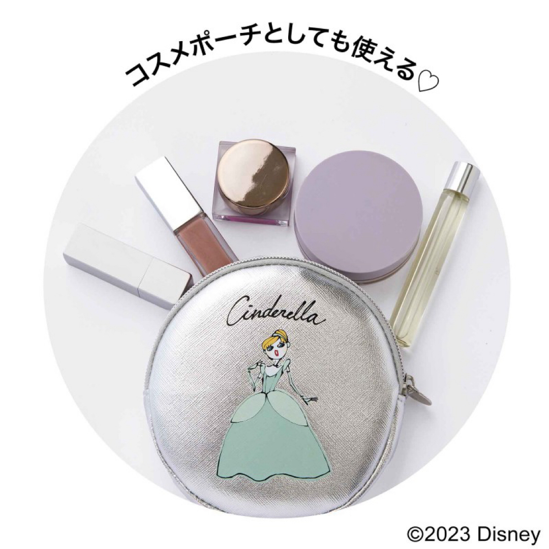 Disney(ディズニー)の新品　ディズニー100周年　レディなエコバッグ＆メタリックポーチ レディースのバッグ(エコバッグ)の商品写真