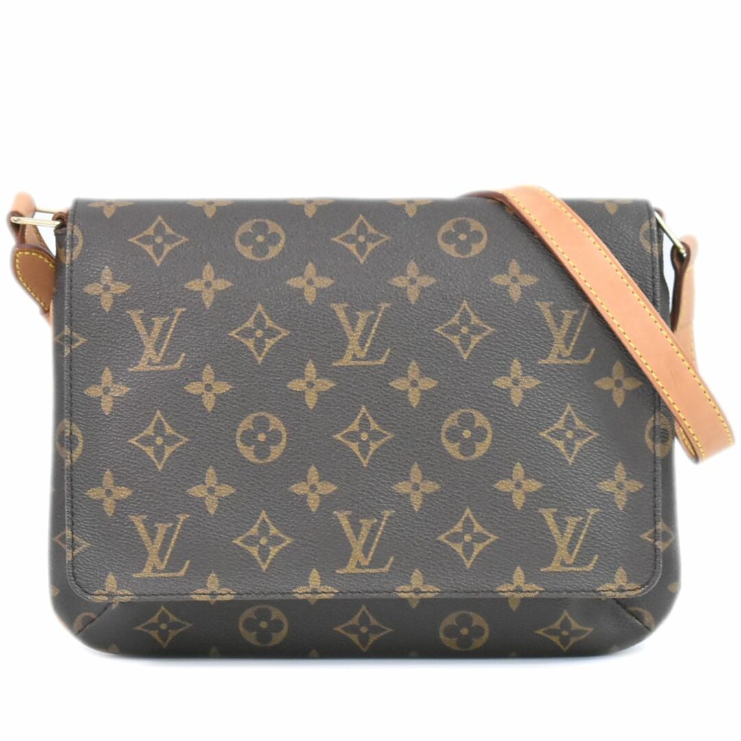 本物 ルイヴィトン LOUIS VUITTON LV ミュゼットタンゴ ショート モノグラム ショルダーバッグ ブラウン M51257 Musette  Tango Short ビトン バッグ 中古 | フリマアプリ ラクマ