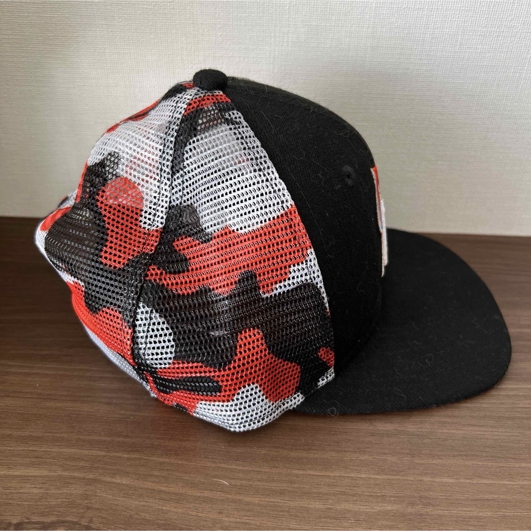 NEW ERA(ニューエラー)のNEW ERA Miami Marlins youthサイズキャップ キッズ/ベビー/マタニティのこども用ファッション小物(帽子)の商品写真