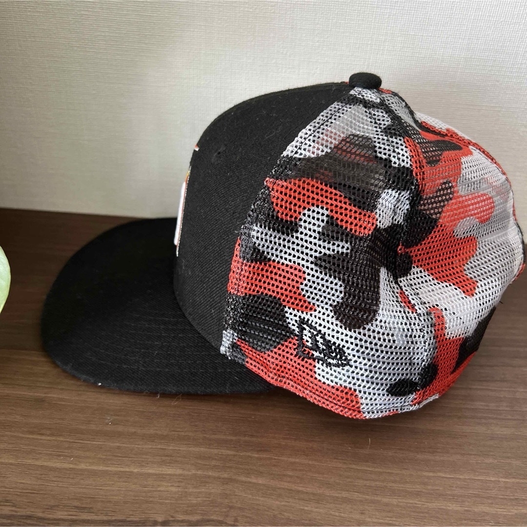 NEW ERA(ニューエラー)のNEW ERA Miami Marlins youthサイズキャップ キッズ/ベビー/マタニティのこども用ファッション小物(帽子)の商品写真