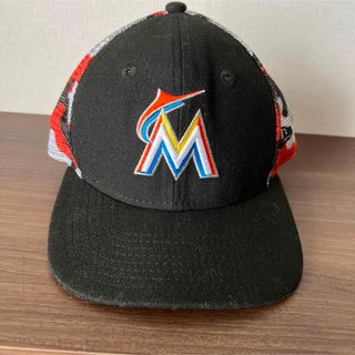 NEW ERA - NEW ERA Miami Marlins youthサイズキャップ