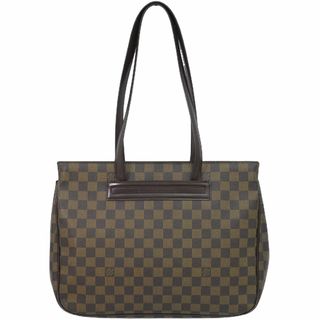 ルイヴィトン(LOUIS VUITTON)の本物 ルイヴィトン LOUIS VUITTON LV パリオリ PM ダミエ エベヌ ショルダーバッグ トートバッグ ブラウン N51123 Parioli ビトン バッグ 中古(ショルダーバッグ)