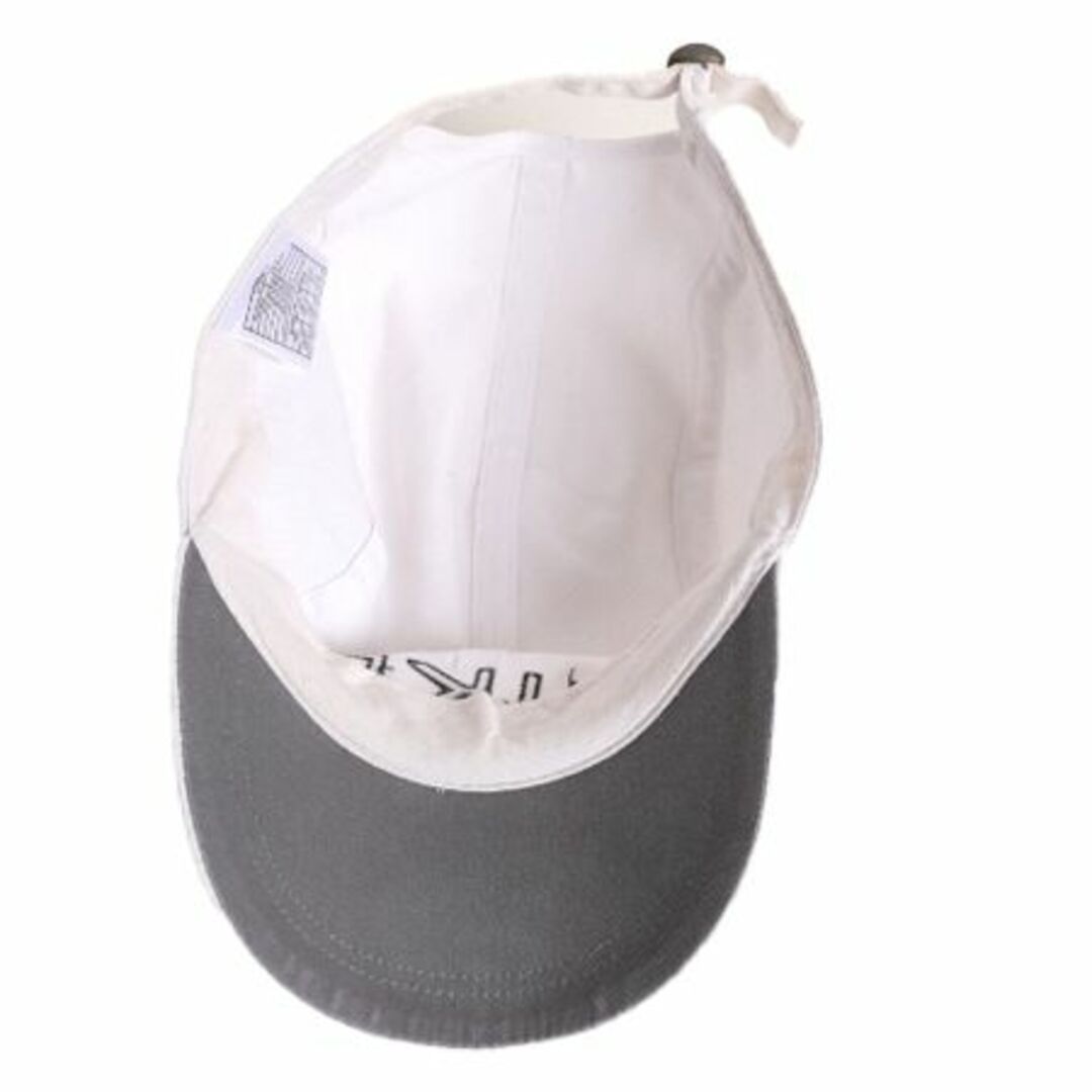 NIKE(ナイキ)の90s ナイキ コットン サイクル キャップ フリーサイズ 古着 90年代 オールド NIKE 帽子 ロゴ刺繍 ワンポイント サイクリング ベースボール メンズの帽子(キャップ)の商品写真