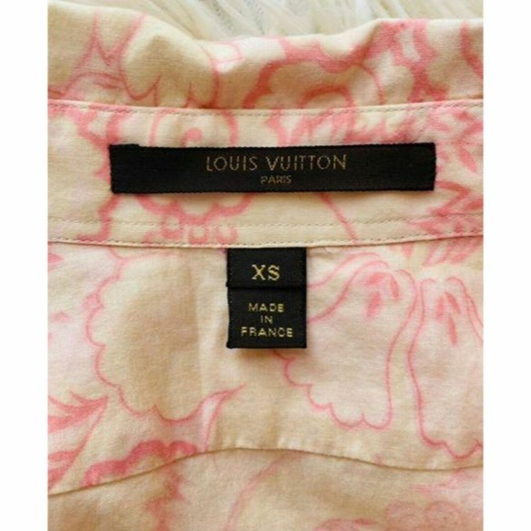 LOUIS VUITTON(ルイヴィトン)の【LOUIS VUITTON】フラワー模様トップスシャツ メンズ XS メンズのトップス(シャツ)の商品写真