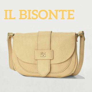 イルビゾンテ(IL BISONTE)の【IL BISONTE】ショルダーバッグ ナチュラル ななめ掛け レザー 保存袋(ショルダーバッグ)