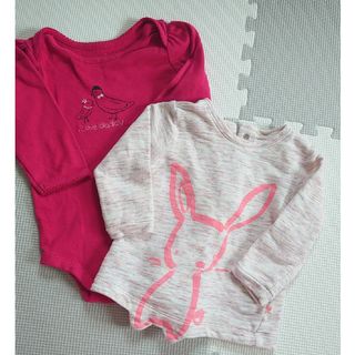 ベビーギャップ(babyGAP)のロンパース　トップス　70size(ロンパース)