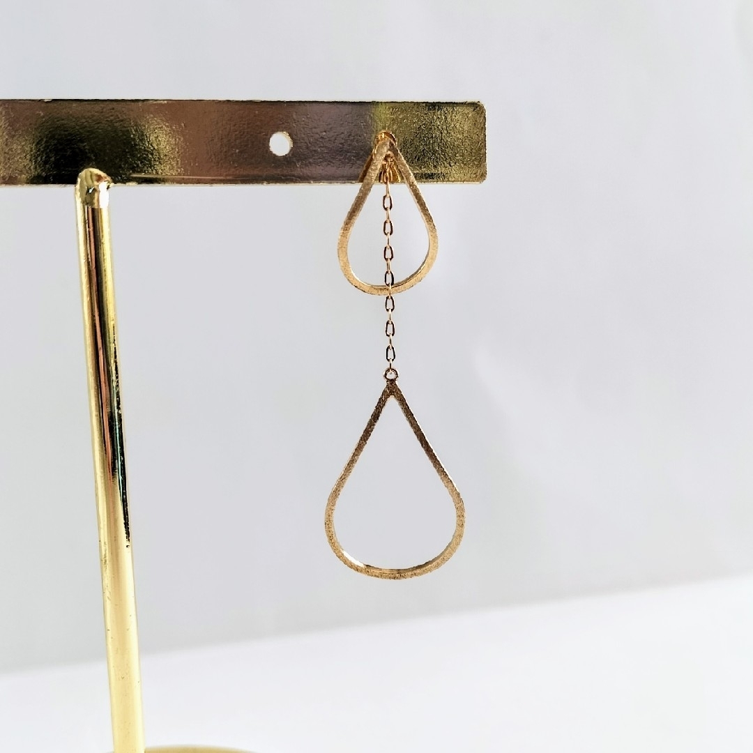 ete(エテ)のete 新品 K18 エテ ドロップピアス 2WAY レディースのアクセサリー(ピアス)の商品写真