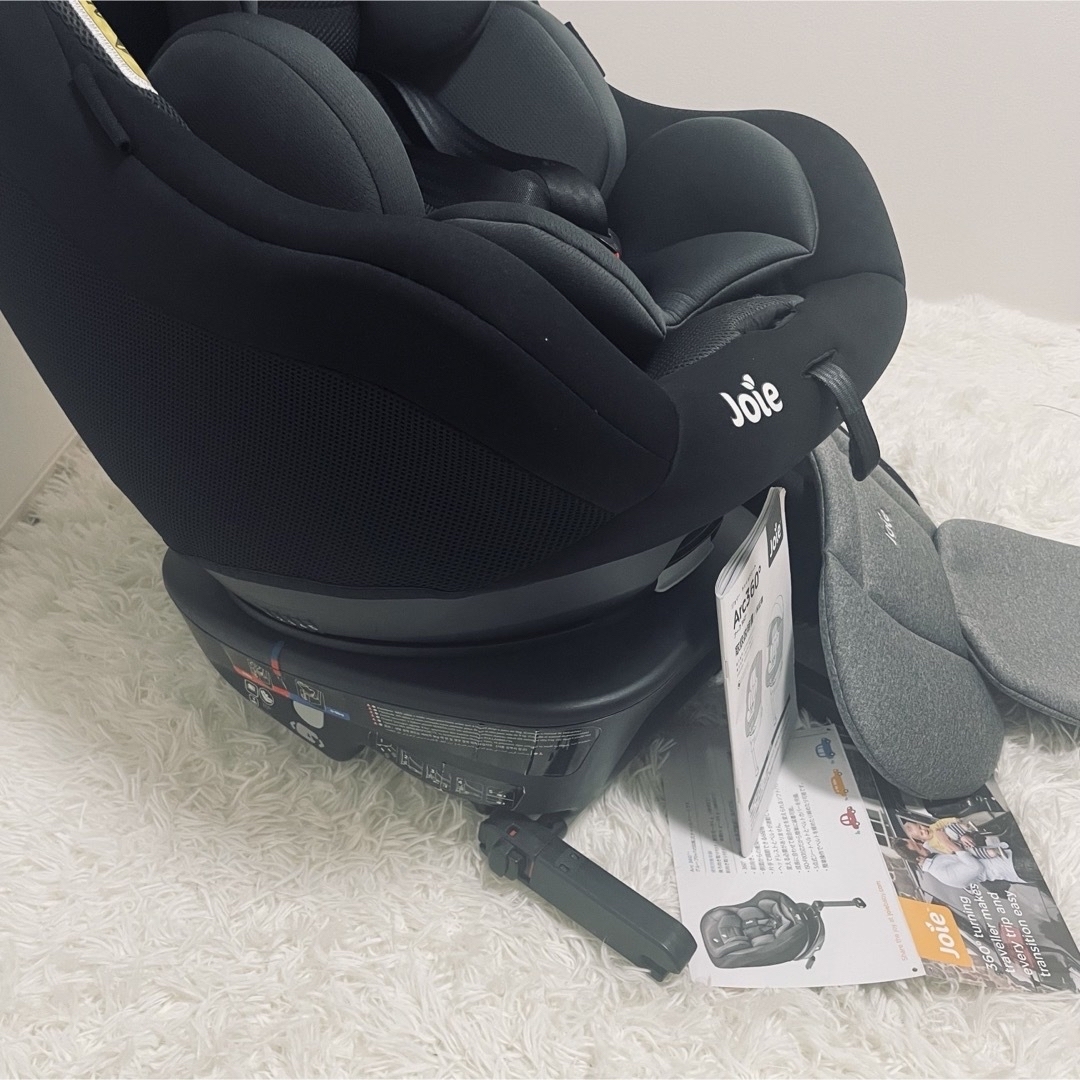 Joie (ベビー用品)(ジョイー)の★美品★ジョイーJoie Arc360°チャイルドシートキャノピー ISOFIX キッズ/ベビー/マタニティの外出/移動用品(自動車用チャイルドシート本体)の商品写真