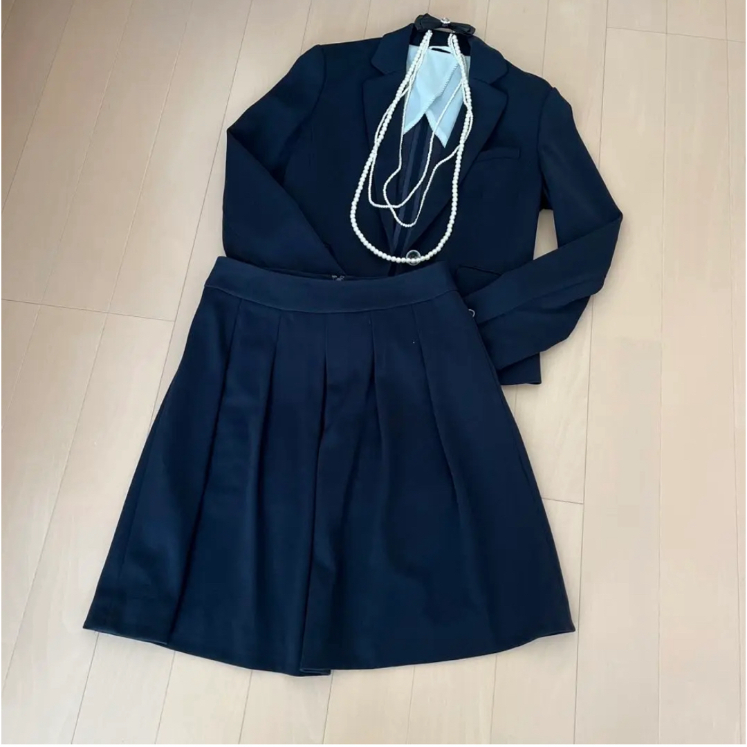 HARUYAMA(ハルヤマ)のお値下げ！可愛いストレッチスーツセット レディースのフォーマル/ドレス(スーツ)の商品写真