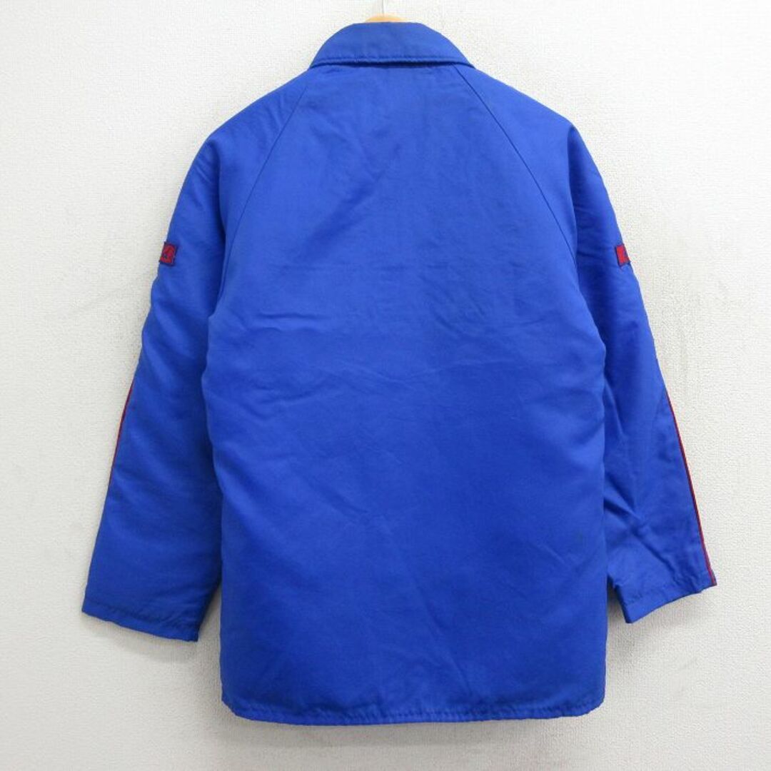 古着 長袖 ジャケット レディース 80年代 80s NABC ラグラン 青 ブルー 内側キルティング 23nov04 中古 アウター ジャンパー ブルゾン レディースのジャケット/アウター(ロングコート)の商品写真