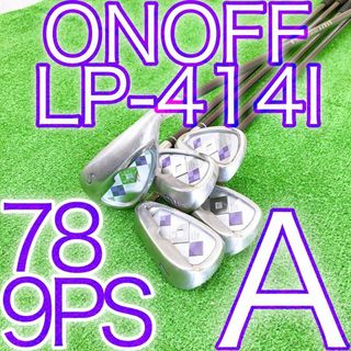 Onoff - キ54★最高級★ONOFF レディスアイアン5本セット LP-414I オノフA