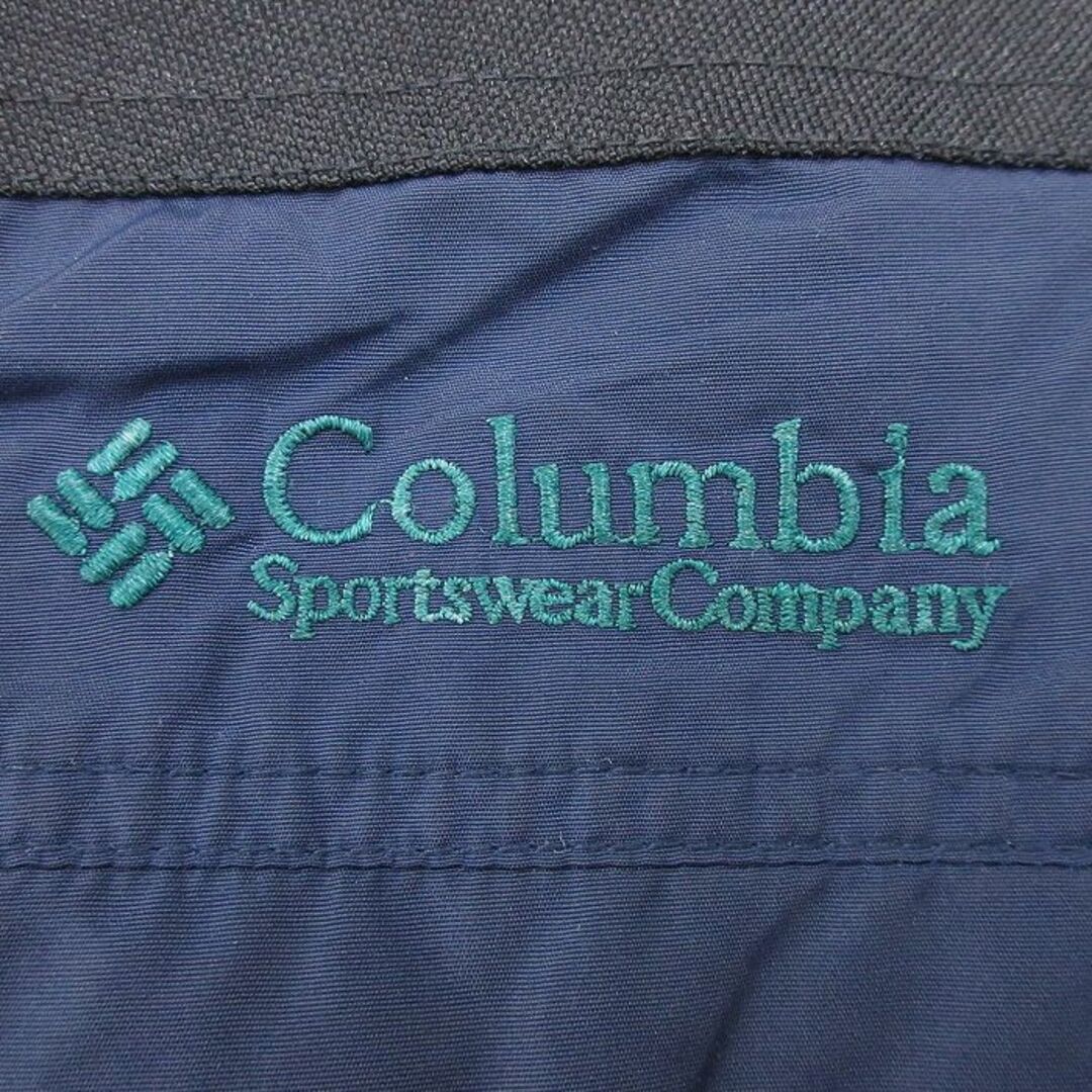 Columbia(コロンビア)のXL★古着 コロンビア COLUMBIA 長袖 ジャケット メンズ 00年代 00s ワンポイントロゴ 大きいサイズ ロング丈 紺他 ネイビー 23nov02 中古 アウター メンズのジャケット/アウター(ダッフルコート)の商品写真