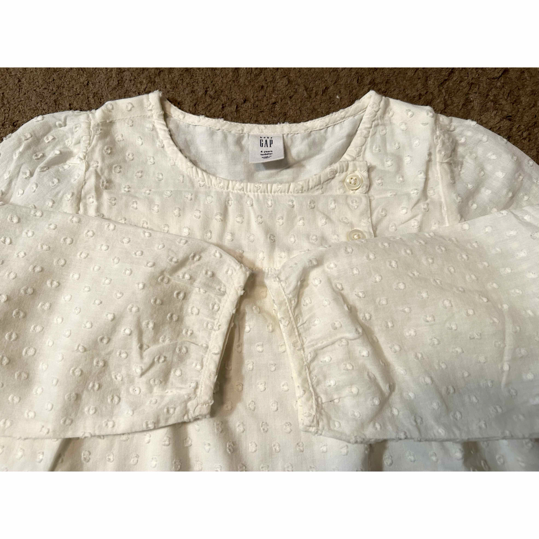 babyGAP(ベビーギャップ)のブラウス2枚セット キッズ/ベビー/マタニティのキッズ服女の子用(90cm~)(ブラウス)の商品写真