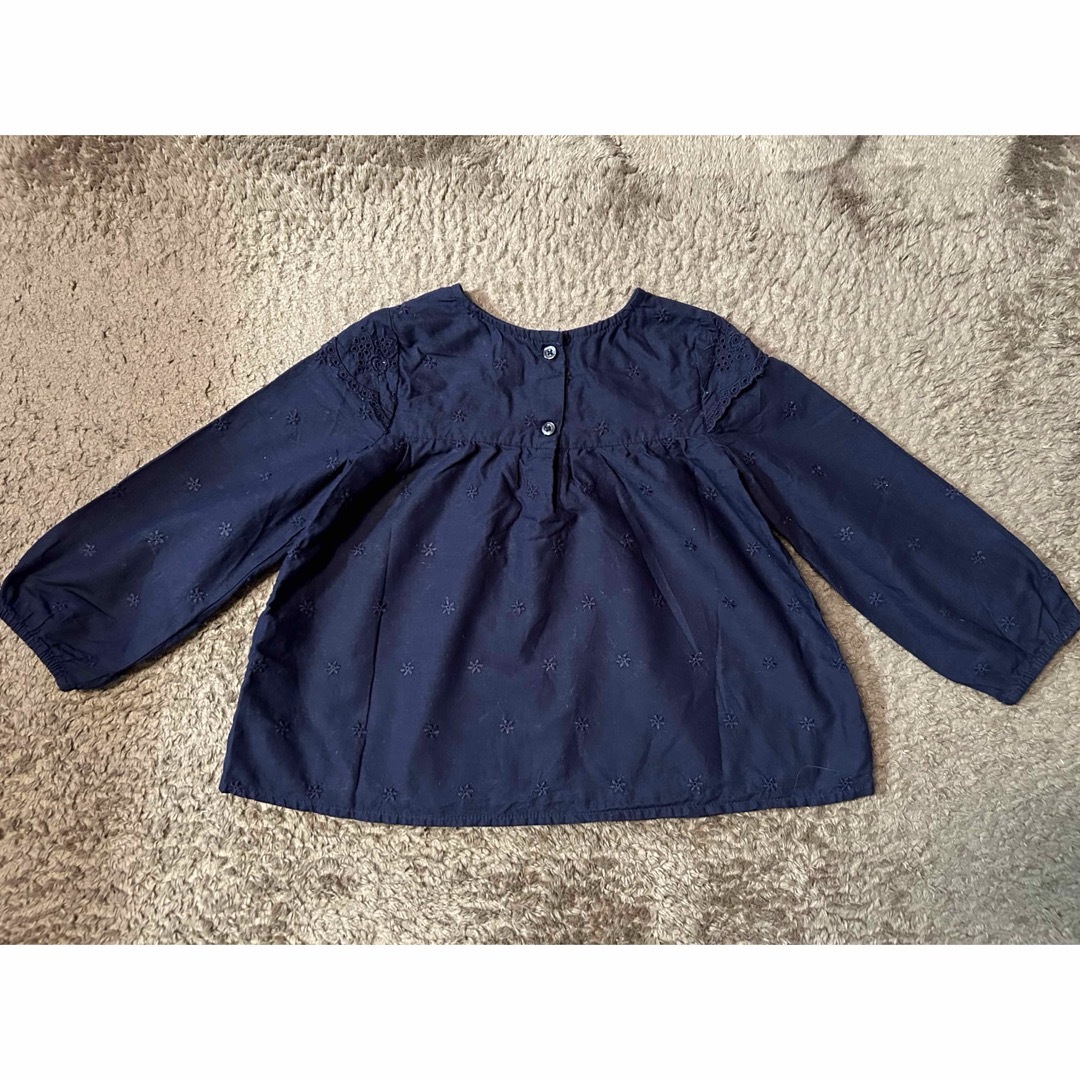 babyGAP(ベビーギャップ)のブラウス2枚セット キッズ/ベビー/マタニティのキッズ服女の子用(90cm~)(ブラウス)の商品写真