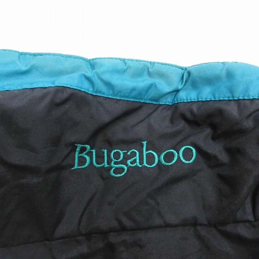 Columbia(コロンビア)のXL★古着 コロンビア COLUMBIA 長袖 ナイロン ジャケット メンズ 90年代 90s ワンポイントロゴ Bugaboo 大きいサイズ 黒他 ブラック 23nov10 中古 アウター メンズのジャケット/アウター(ダッフルコート)の商品写真