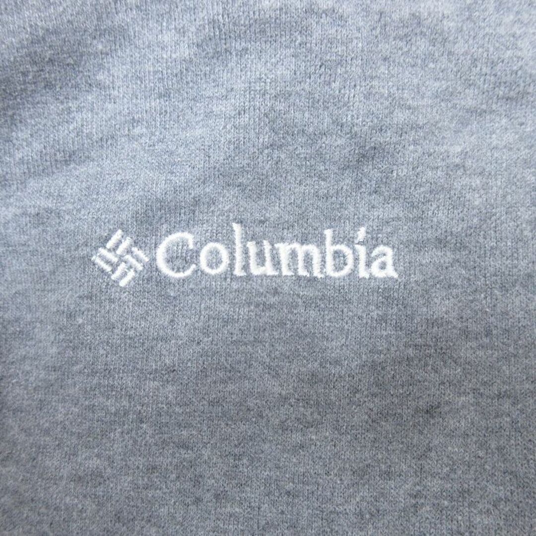 Columbia(コロンビア)のXL★古着 コロンビア COLUMBIA Columbia 長袖 スウェット メンズ ビッグロゴ 大きいサイズ クルーネック グレー 霜降り 23nov06 中古 スエット トレーナー トップス メンズのトップス(パーカー)の商品写真