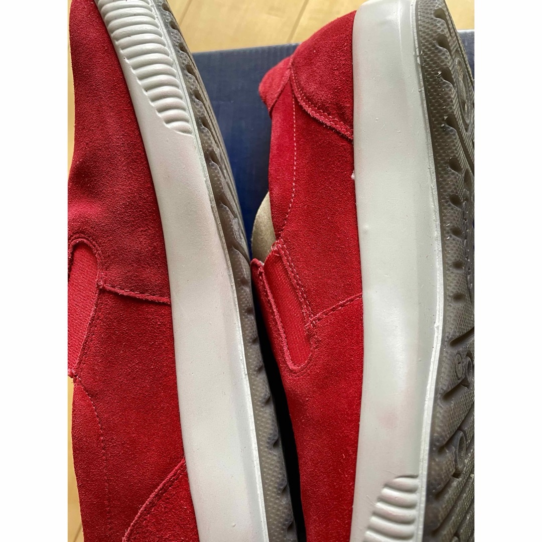 LEGERO 赤い靴　スリッポン レディースの靴/シューズ(スリッポン/モカシン)の商品写真