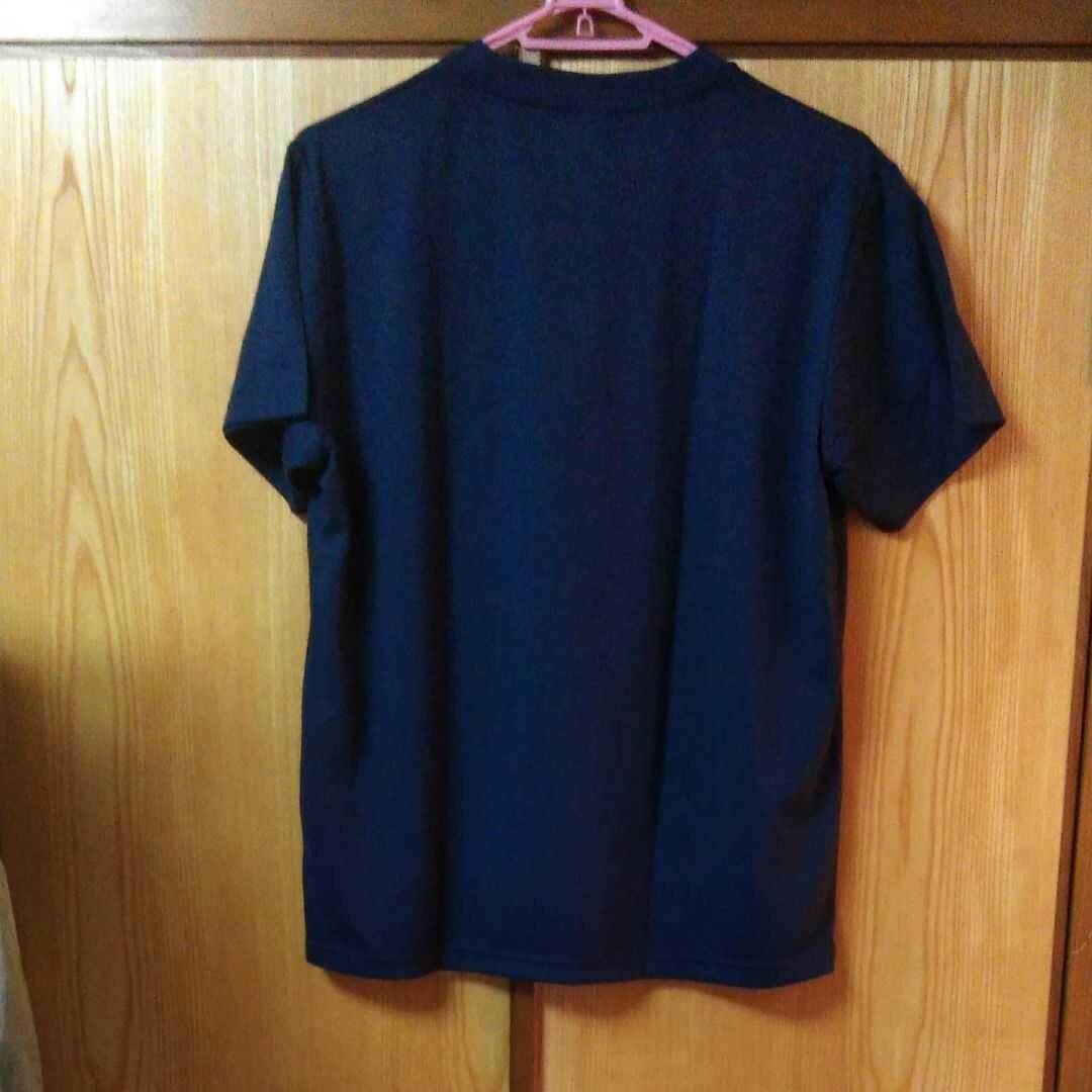 サンリオ(サンリオ)のサンリオ　ポムポムプリン　Tシャツ Mサイズ　紺　宮崎マンゴー レディースのトップス(Tシャツ(半袖/袖なし))の商品写真