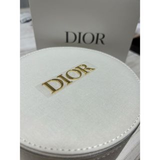 ディオール(Dior)のDior バニティポーチ　(ホワイト)(ノベルティグッズ)