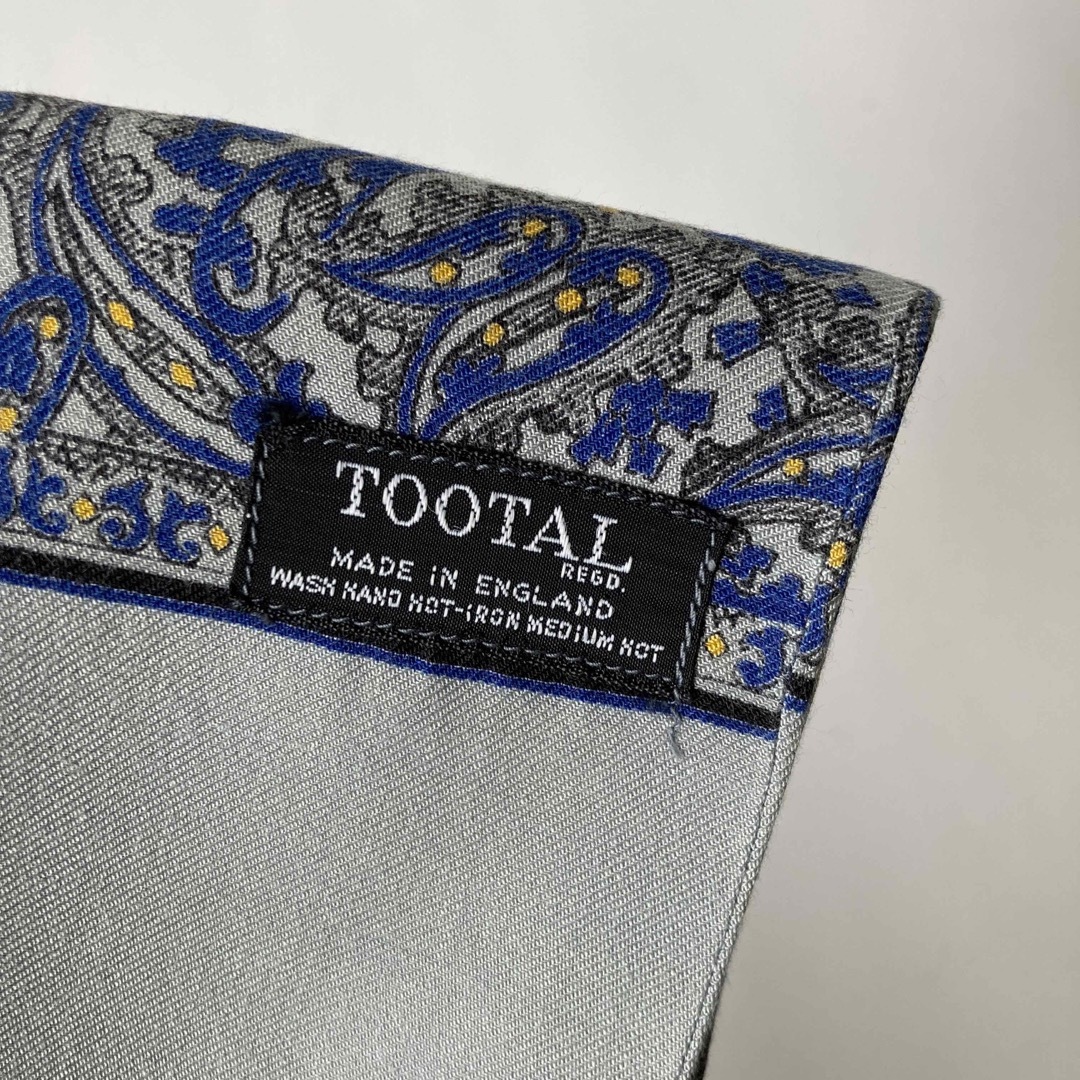 Vintage Tootal スカーフ ペイズリー 60-70s メンズのファッション小物(ストール)の商品写真