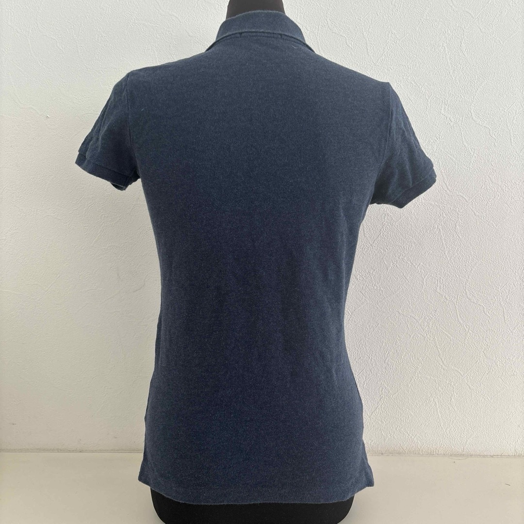 Ralph Lauren(ラルフローレン)のラルフローレンRalph Laurenネイビー半袖ポロシャツレディースM レディースのトップス(ポロシャツ)の商品写真
