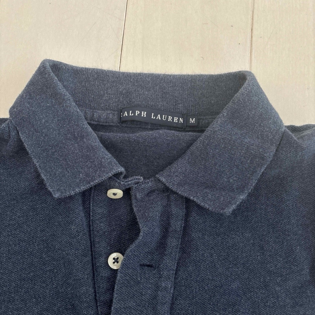 Ralph Lauren(ラルフローレン)のラルフローレンRalph Laurenネイビー半袖ポロシャツレディースM レディースのトップス(ポロシャツ)の商品写真