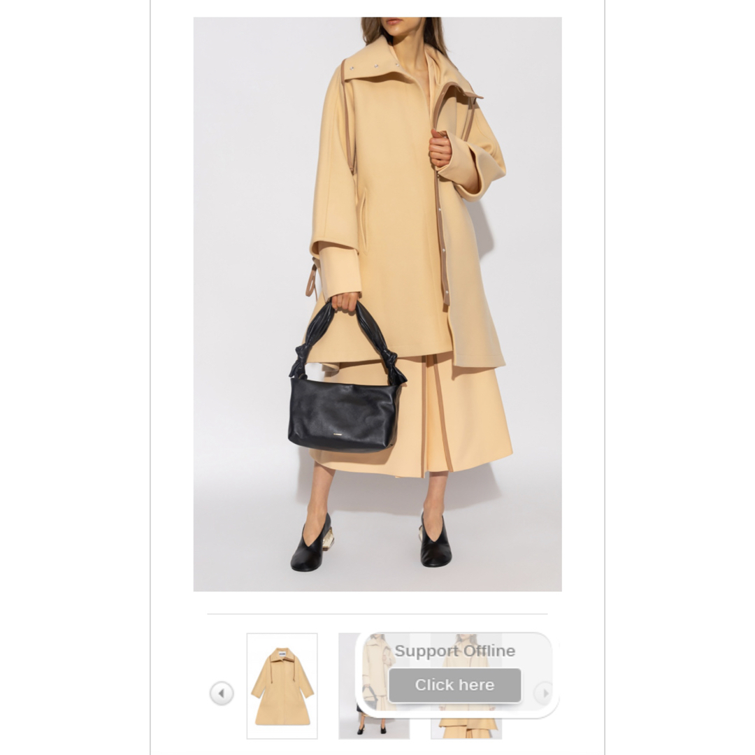 Jil Sander(ジルサンダー)のJIL SANDER 2021aw ロングコート レディースのジャケット/アウター(ロングコート)の商品写真