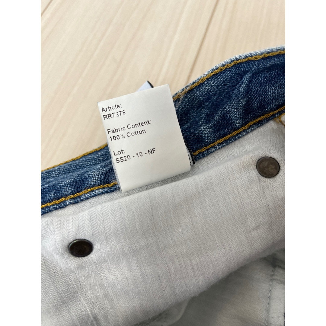 R13(アールサーティーン)のR13 Tailored Drop Denim レディースのパンツ(デニム/ジーンズ)の商品写真