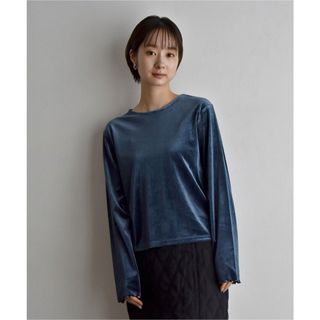 レトロガール(RETRO GIRL)の【新品未使用】RETRO GIRL"ベロアメロウTee "(カットソー(長袖/七分))