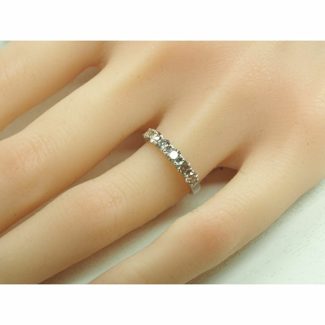 ◆激安！新品　未使用　天然ダイヤモンドリング　指輪　K18WG D1.00ct レディースのアクセサリー(リング(指輪))の商品写真