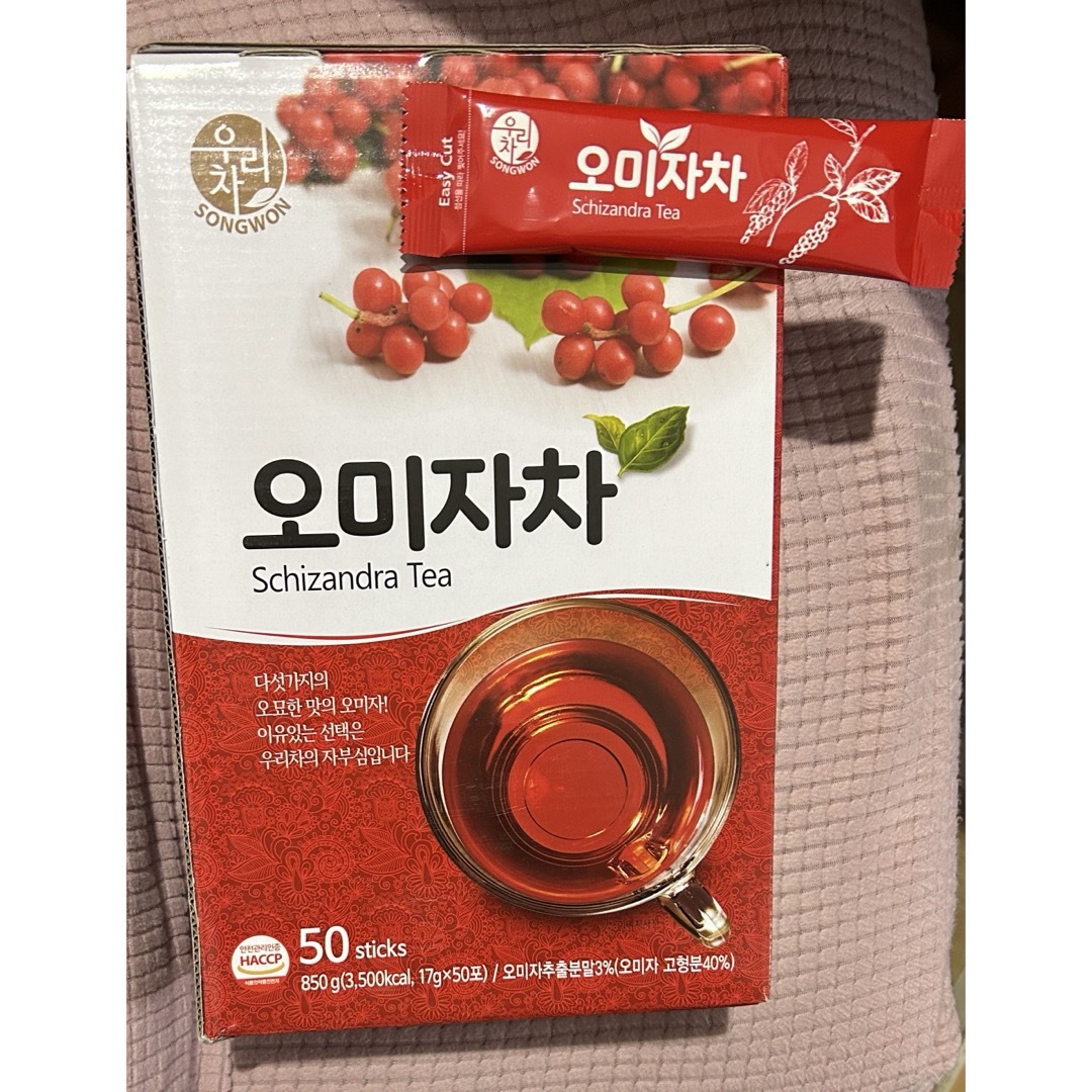 オミジャ茶、ザクロ、アロニア、リンゴ果汁　韓国健康飲料　17g×25 ソンウォン 食品/飲料/酒の飲料(ソフトドリンク)の商品写真
