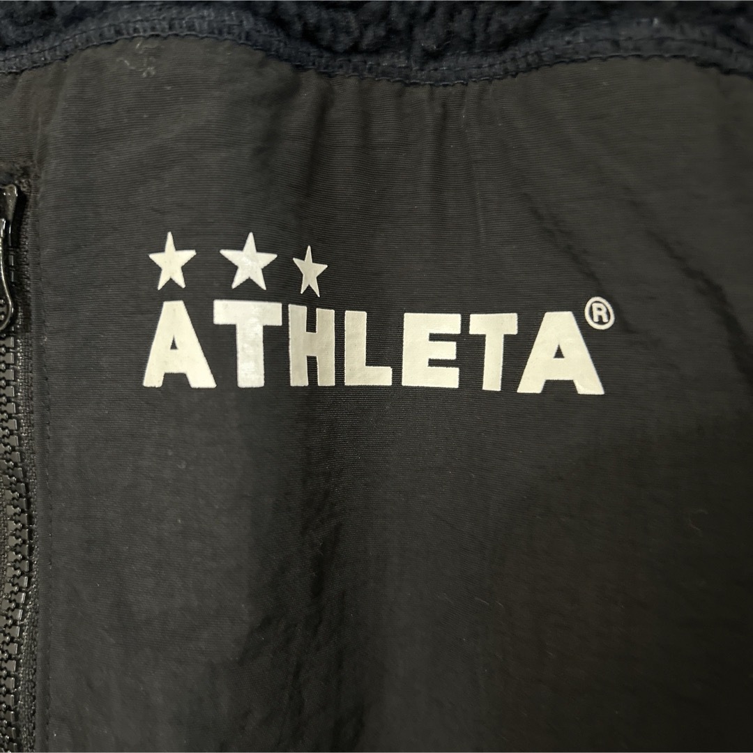 ATHLETA(アスレタ)の【早い者勝ち】アスレタ ボアジャケット ブルゾン Lサイズ スポーツ/アウトドアのサッカー/フットサル(ウェア)の商品写真