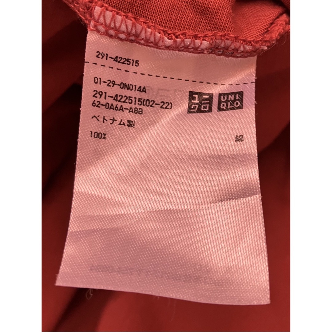 UNIQLO(ユニクロ)のユニクロ　マーセライズコットンロングTワンピース（半袖） レディースのワンピース(ロングワンピース/マキシワンピース)の商品写真