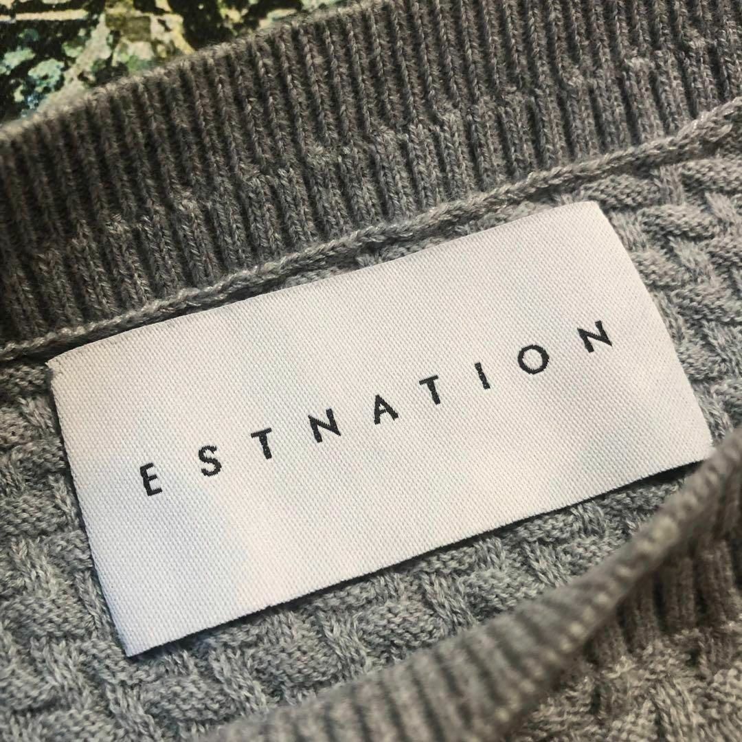 ESTNATION(エストネーション)の【美品】エストネーション-ESTNATION-ジャガードニット レディースのトップス(ニット/セーター)の商品写真