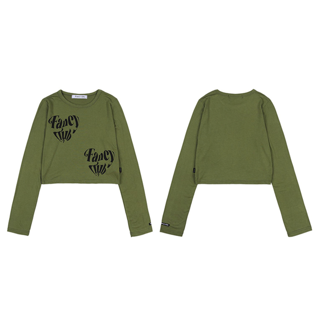 nasty fancy club to heart longsleeve レディースのトップス(Tシャツ(長袖/七分))の商品写真