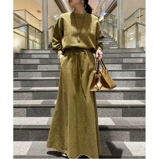 アメリヴィンテージ(Ameri VINTAGE)のアメリ GLOSSY SWEAT SET UP DRESS(セット/コーデ)