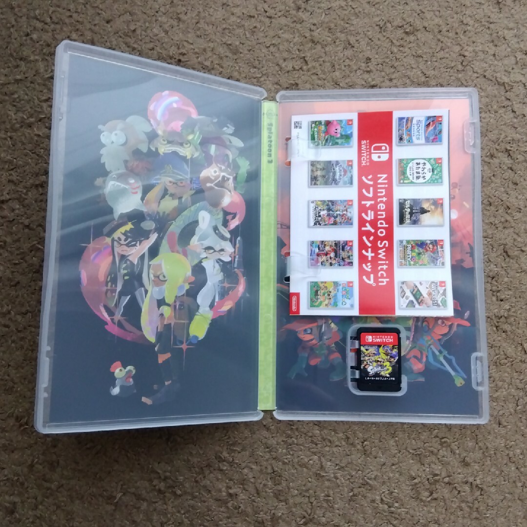 Nintendo Switch(ニンテンドースイッチ)のスプラトゥーン3 エンタメ/ホビーのゲームソフト/ゲーム機本体(家庭用ゲームソフト)の商品写真