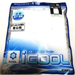 早い者勝ち！　大人気！　IGNIO　iCOOL　V首ノースリーブ　Sサイズ　新品