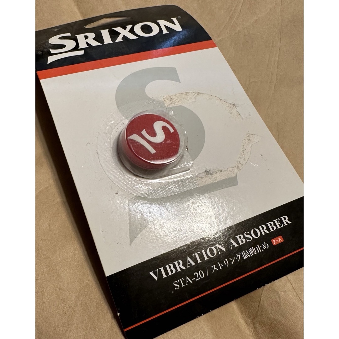 Srixon(スリクソン)のスリクソンSRIXON振動止め1個 スポーツ/アウトドアのテニス(その他)の商品写真