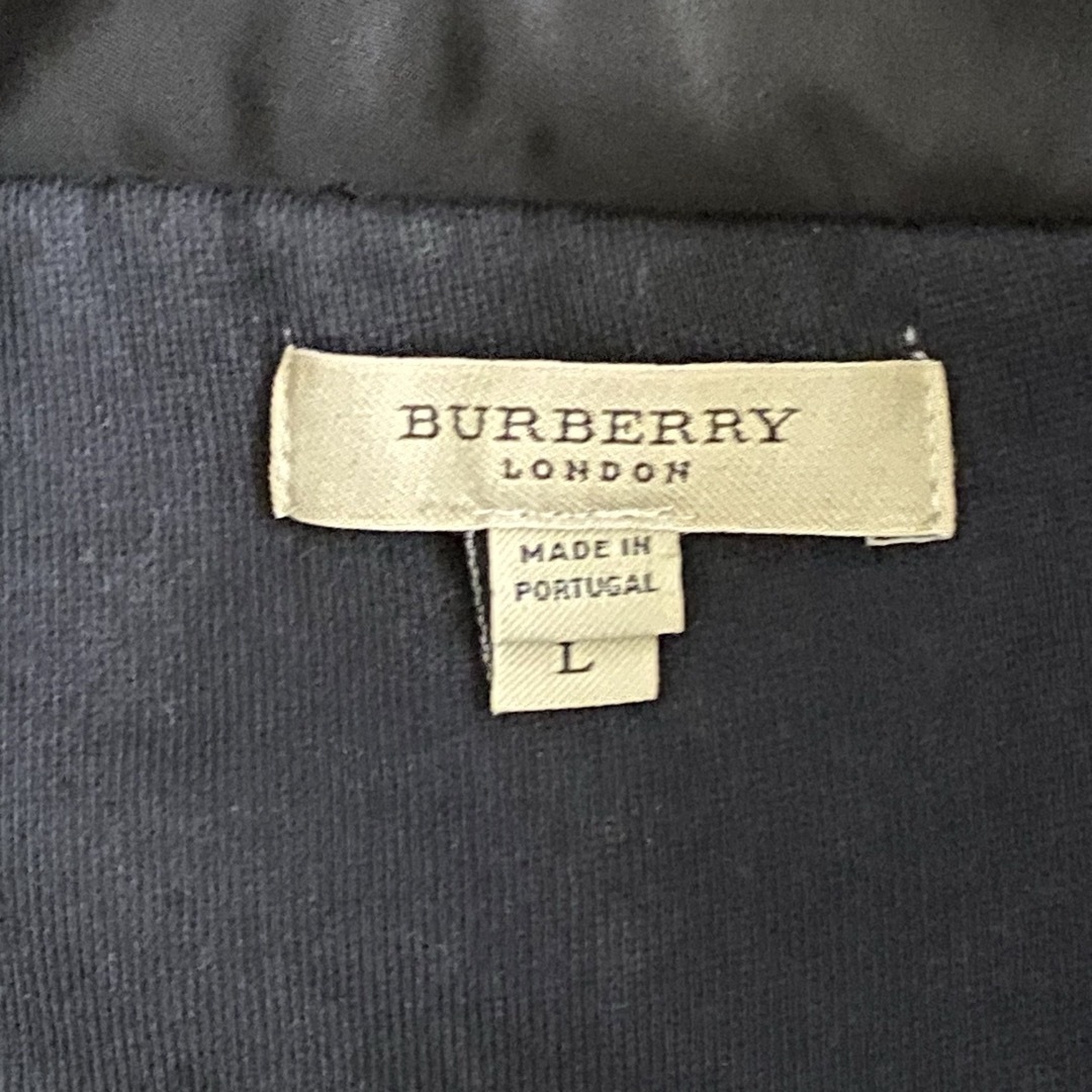 BURBERRY(バーバリー)のバーバリー　アウター　スウェット　トレーナー　メンズＬ　ブラック　ハーフジップ メンズのトップス(スウェット)の商品写真