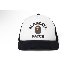 A BATHING APE x black eye patch cap