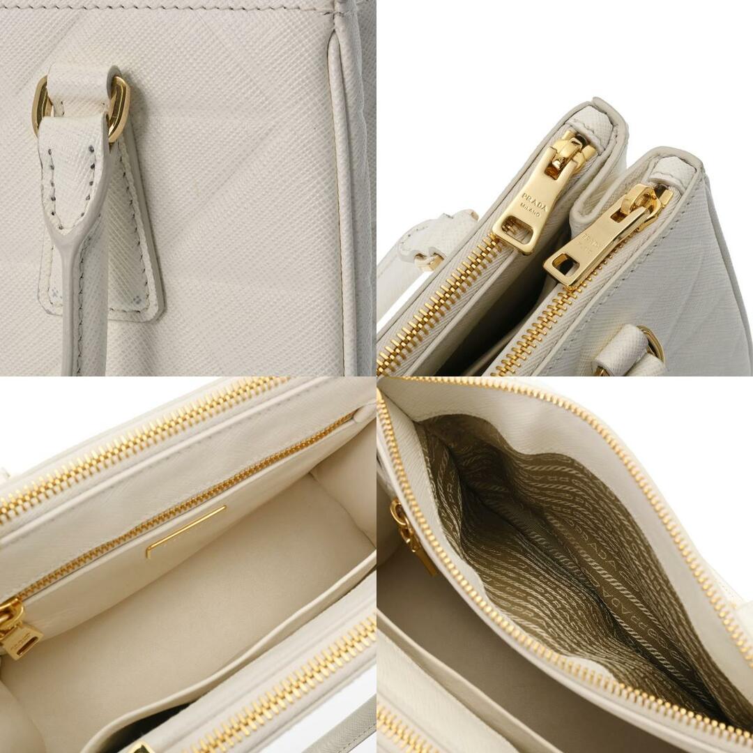 PRADA - プラダ ガレリア スモール 2WAYバッグ 白の通販 by 銀蔵 PRADA - プラダ ガレリア スモール 2WAYバッグ 白の通販 by 銀蔵