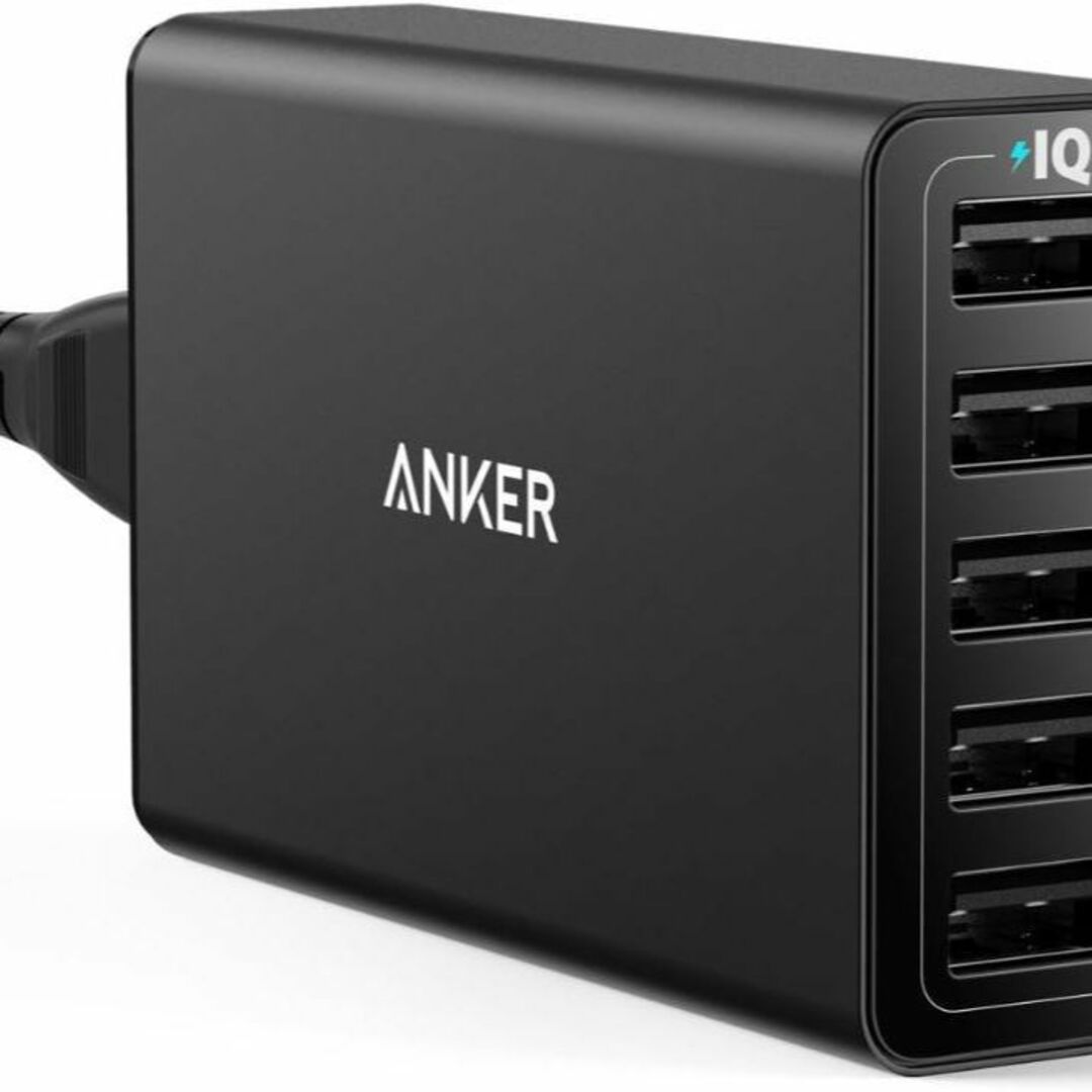 Anker(アンカー)のアンカー USB充電器 ANKER 71AN7105 CHARGER (40W) スマホ/家電/カメラのスマートフォン/携帯電話(バッテリー/充電器)の商品写真