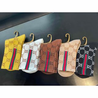 Gucciレディースソックス5足セット