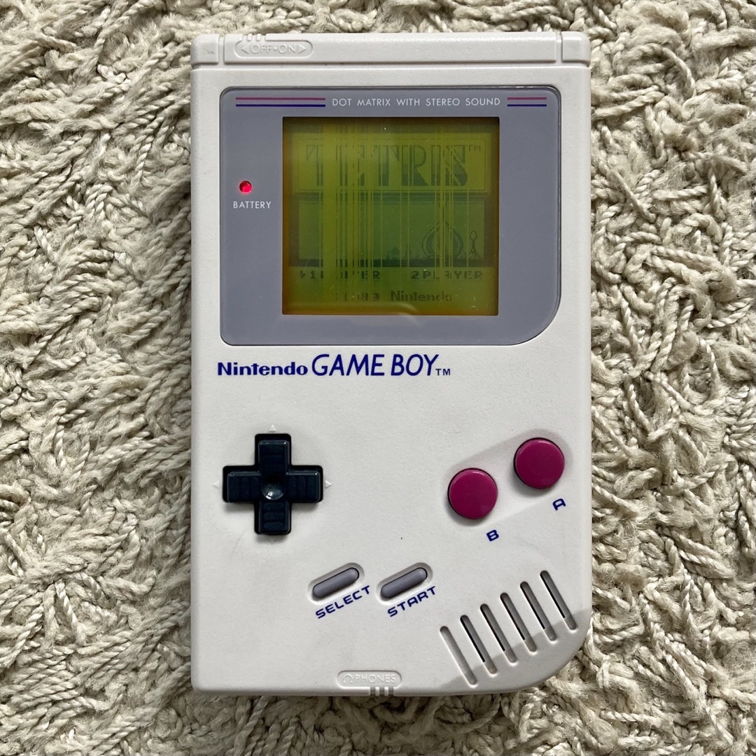 ゲームボーイ(ゲームボーイ)のゲームボーイ　初代　DMG-01 テトリス　SD戦国伝　国盗り物語 エンタメ/ホビーのゲームソフト/ゲーム機本体(携帯用ゲーム機本体)の商品写真