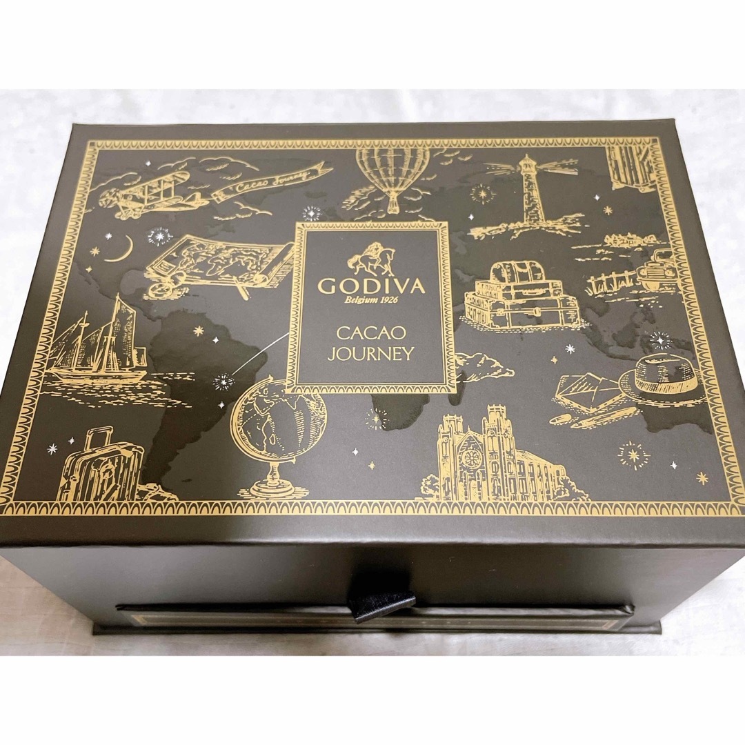 GODIVA - ゴディバ カカオジャーニーグランプラス 空箱 GODIVA GODIVA - ゴディバ カカオジャーニーグランプラス 空箱 GODIVA
