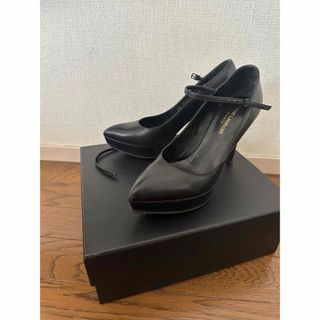 【Saint Laurent Paris】【訳あり】ポインテッドトゥ パンプス