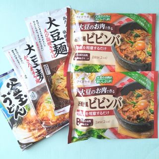 キッコーマン(キッコーマン)の大豆麺　ビビンバ　具麺　キッコーマン　マルコメ(ダイエット食品)